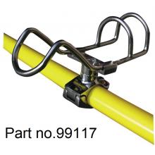 Adjustable Rail Mount Single Rod Holder