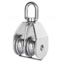 Block Double Sheave Swivel eye