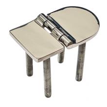 Flush Hinge four thread stud 40x70mm