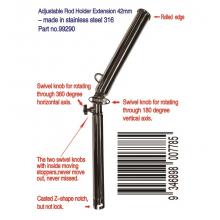 Adjustable Rod Holder Extension 42mm